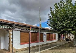 Exterior de las colonias de Bernedo donde se han denunciado los hechos.