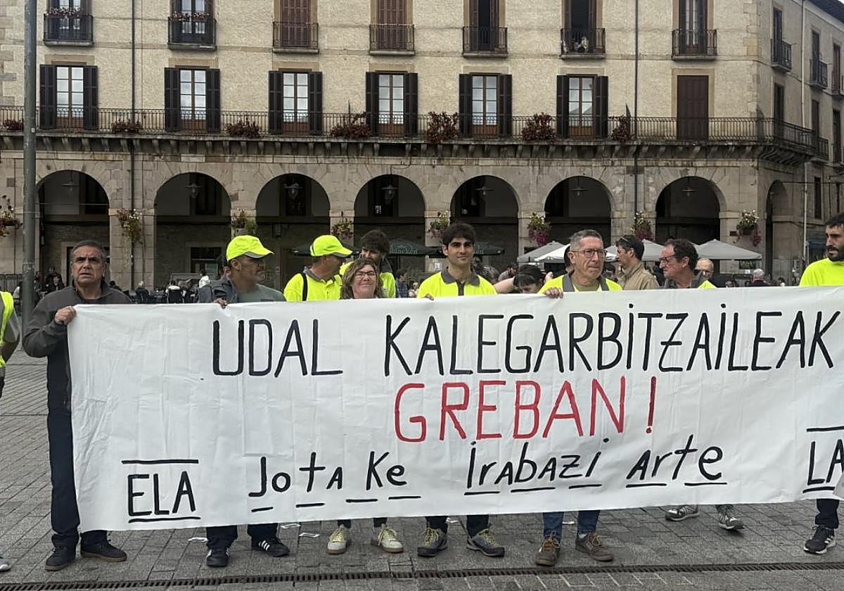 Movilizaciones por la huelga en la limpieza viaria