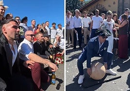 La reunión de los participantes de El Conquis en una boda tradicional vasca: «Estamos de boda con los Yocahu»