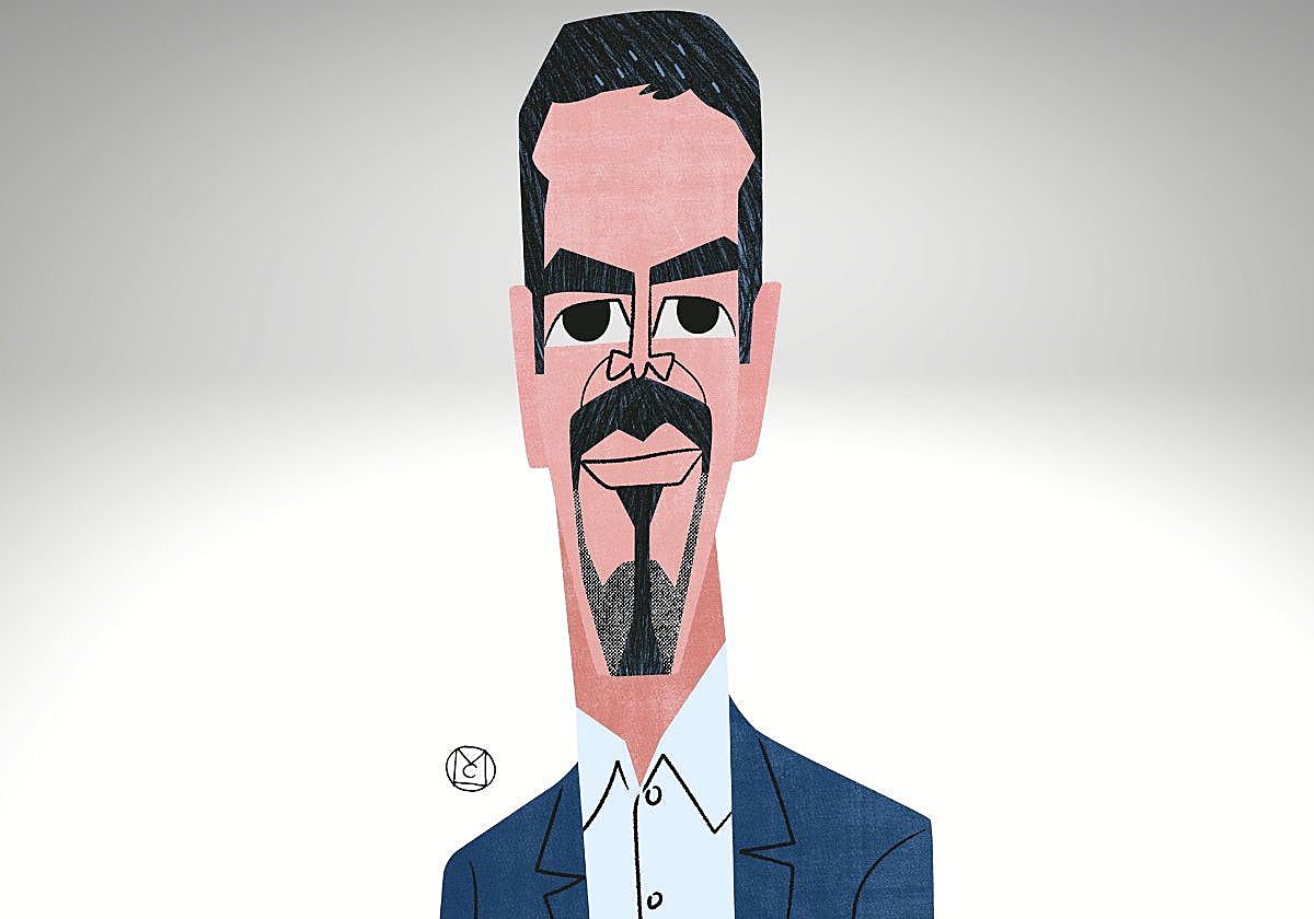 Ilustración del alcalde de Donostia, Eneko Goia.