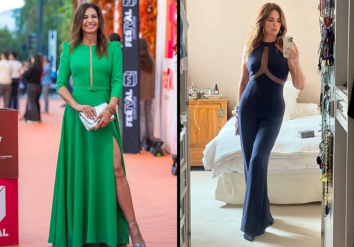 Dos imágenes recientes de Mariló Montero.