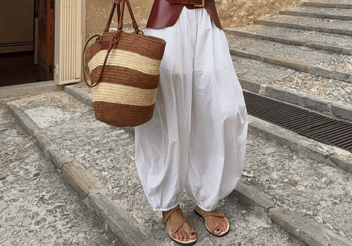 Pantalones bombacho en tendencia este otoño