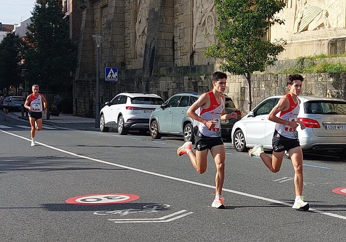 Los tres primeros de 2024, los hermanos Aramendia y Gómez de Arriba, correrán el domingo.