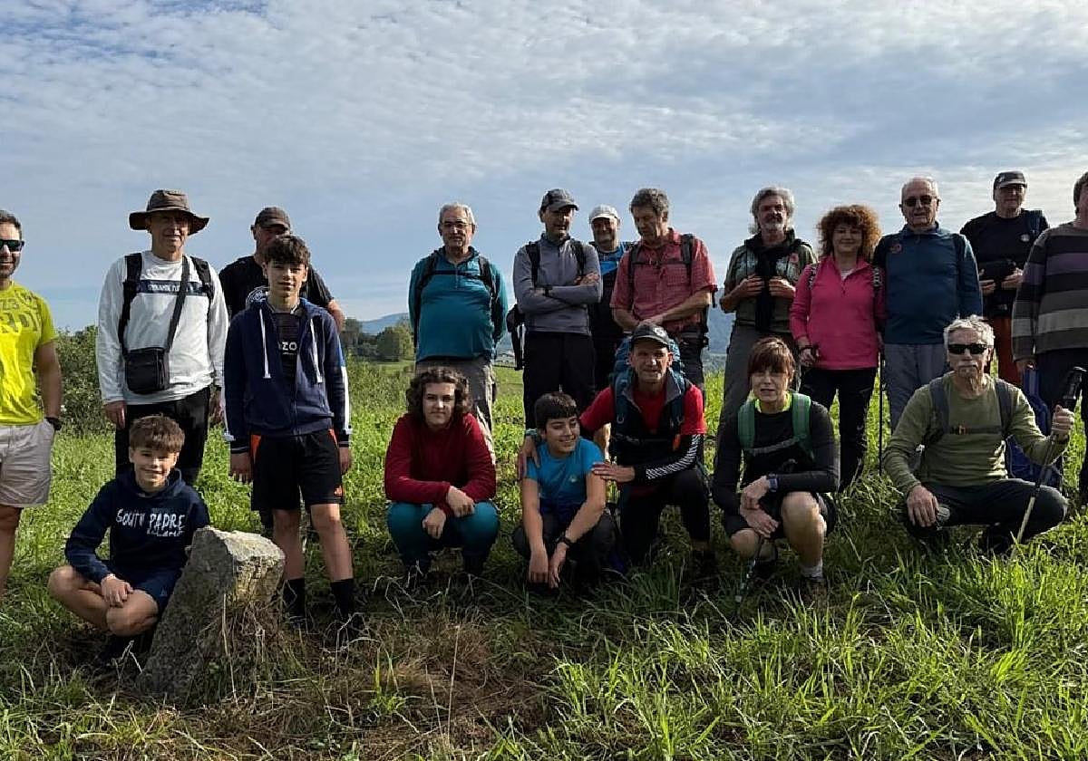Visita a los mojones con Mugarri bisita