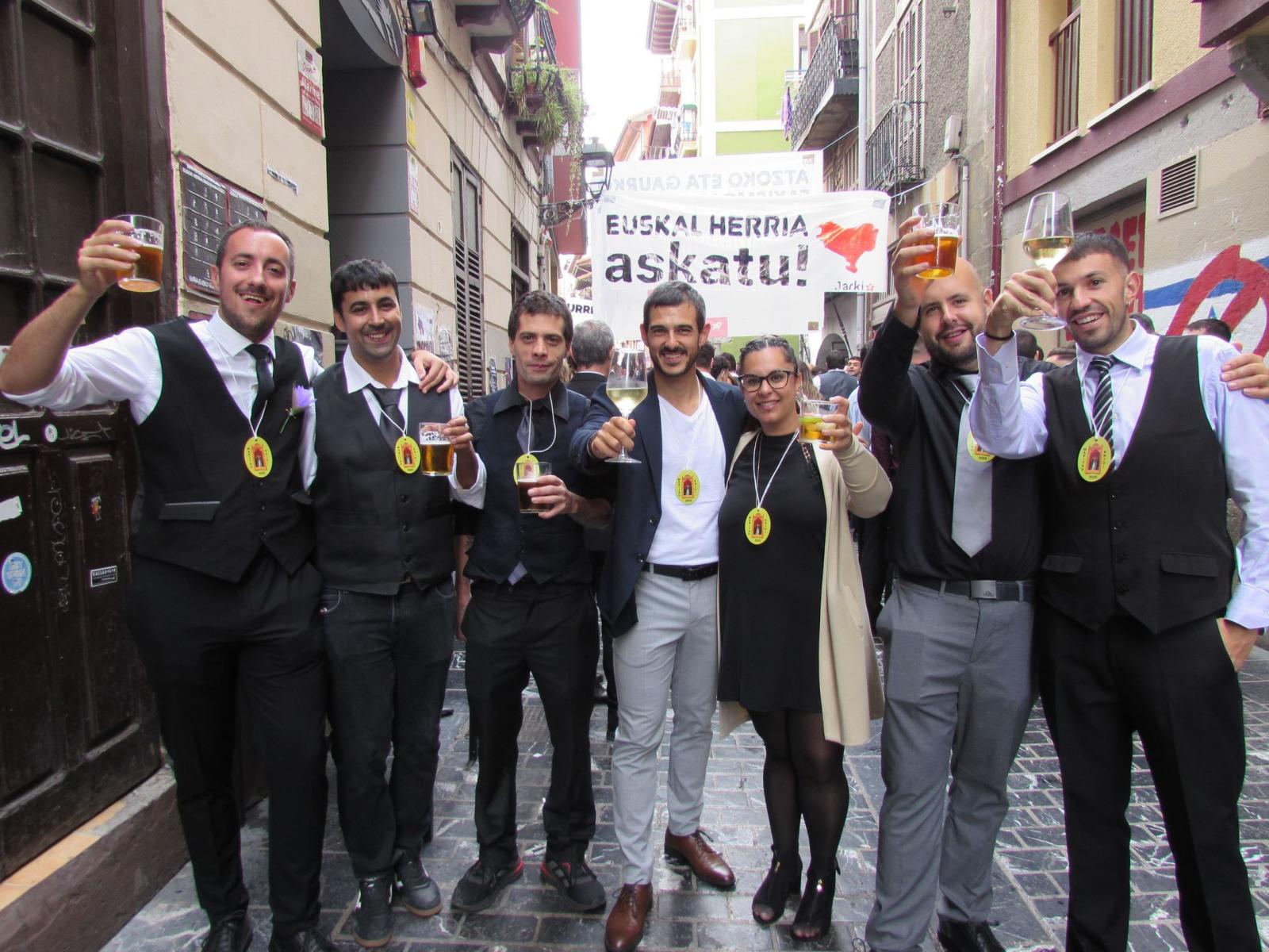 Arrasate se viste de gala para celebrar Maritxu Kajoi