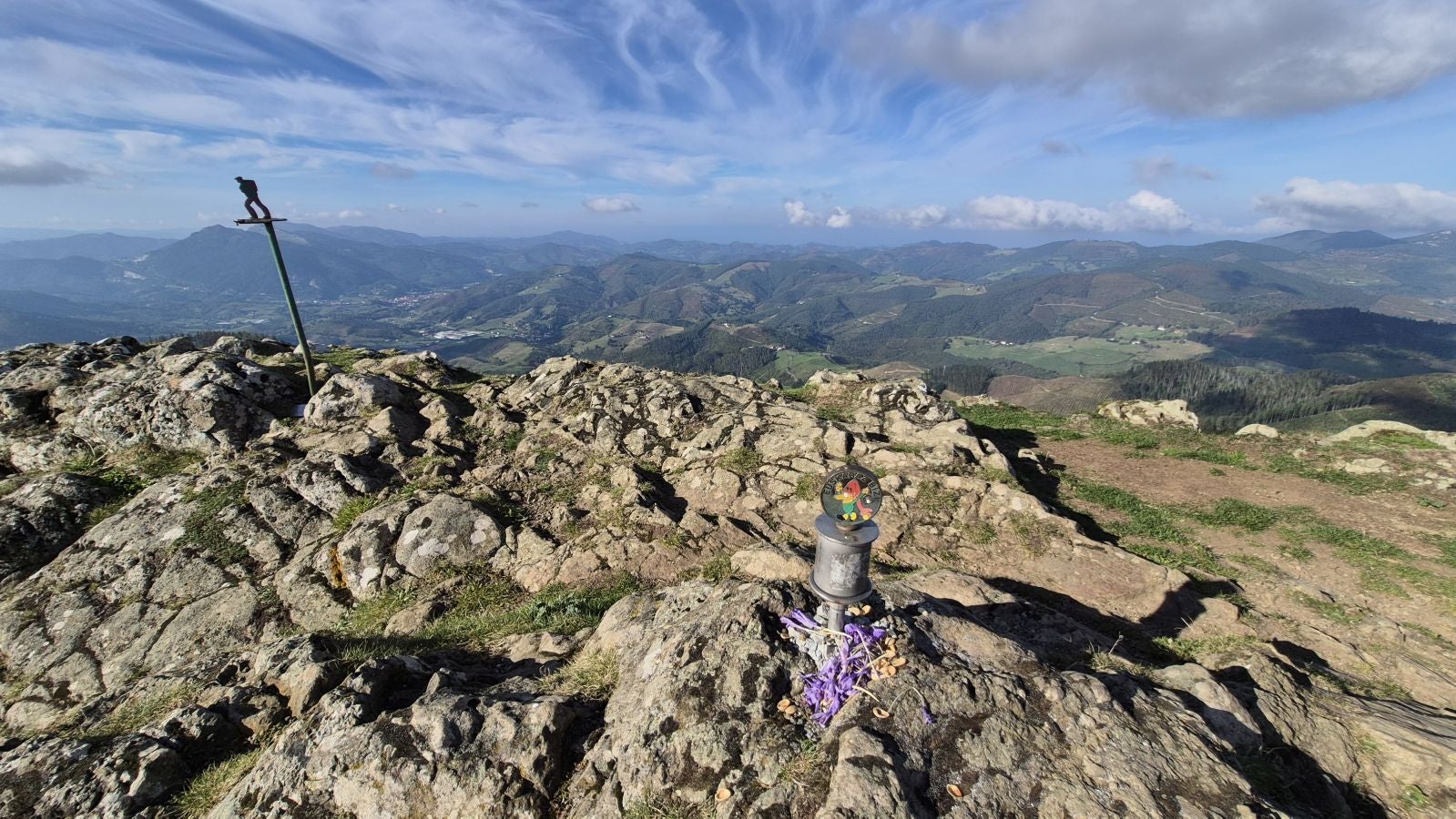 Hermosas vistas desde el Santuario de Arrate