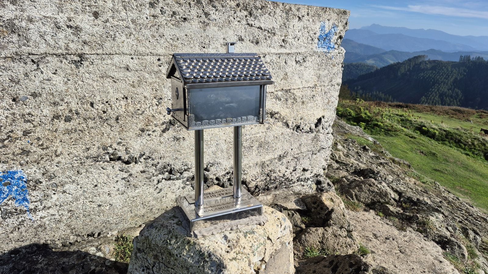 Hermosas vistas desde el Santuario de Arrate