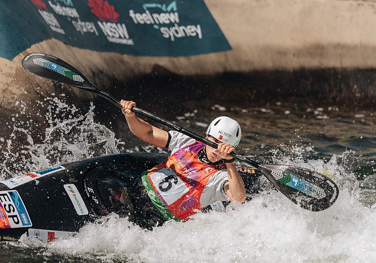 Maialen Chourraut ha completado un gran Mundial en Australia.