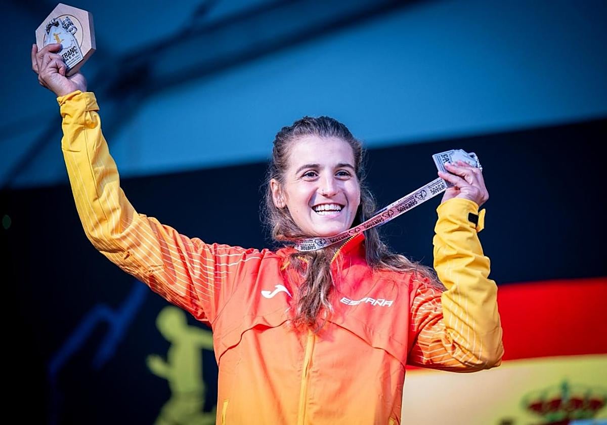 Sara Alonso, élite del atletismo de montaña en el CDH