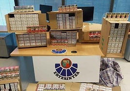 Objetos robados en Eibar y que han sido recuperados posteriormente.