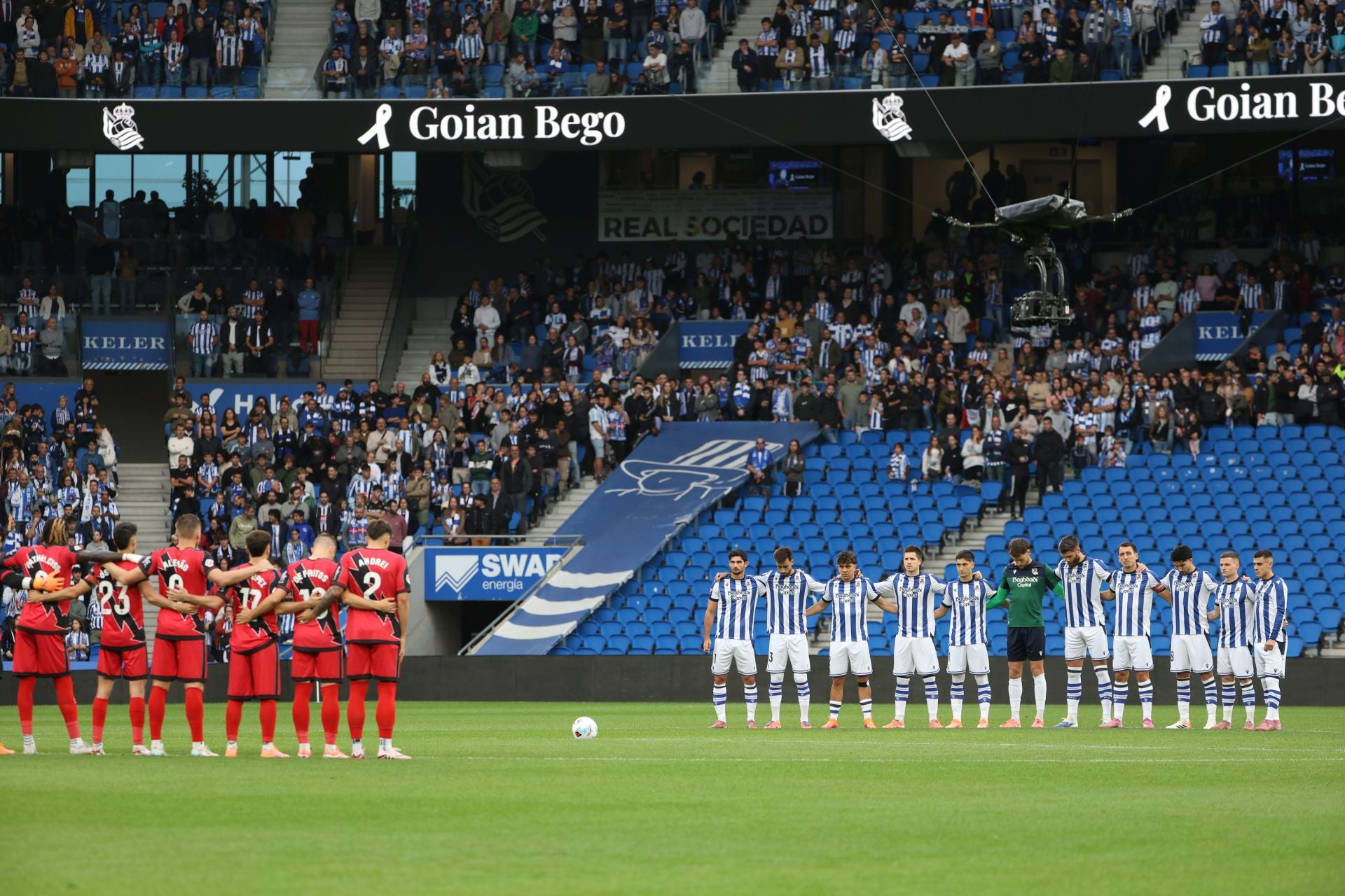 Las mejores imágenes del encuentro entre la Real Sociedad y el Rayo Vallecano