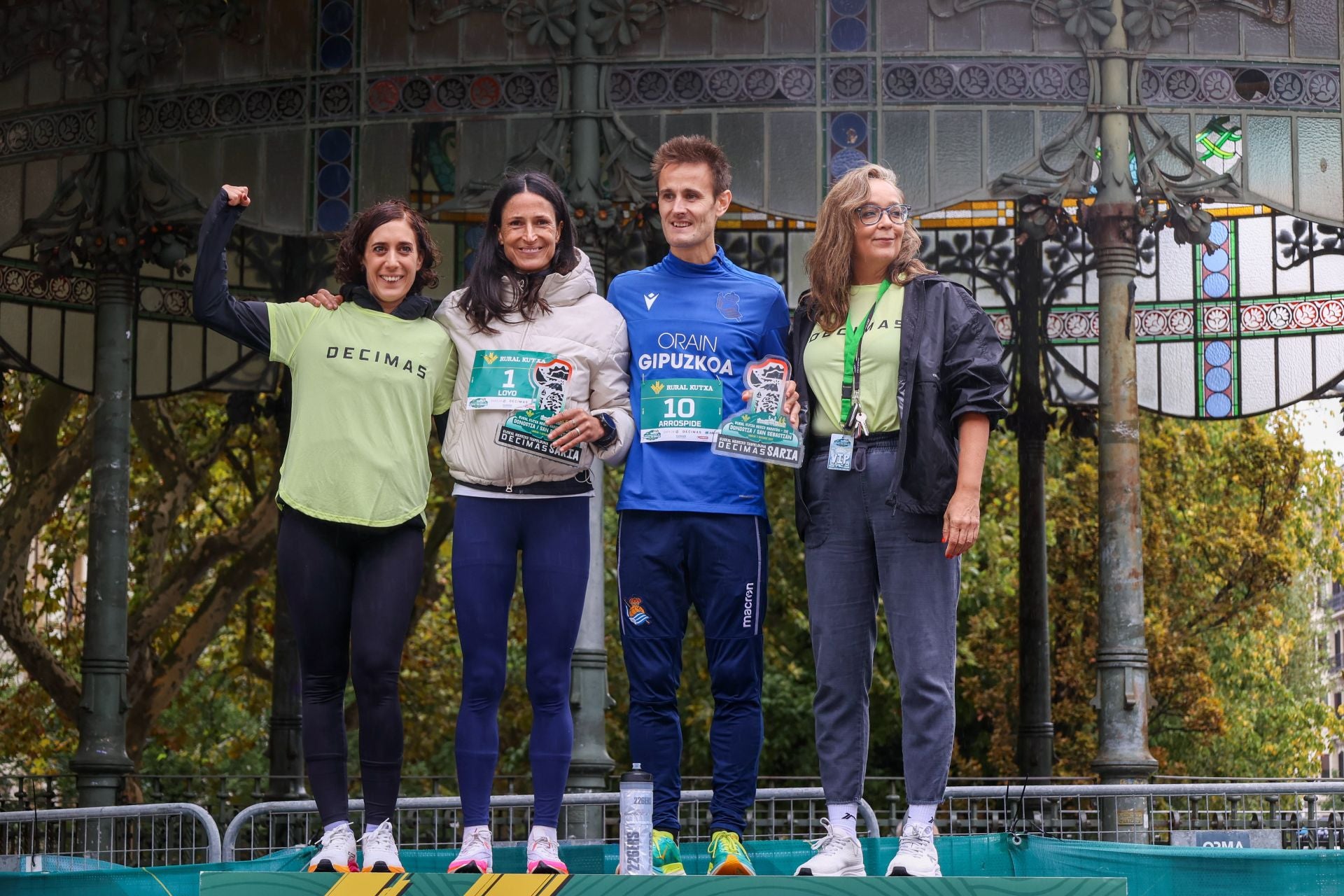 Irene Pelayo y Artur Bossy ganan el Medio Maratón de Donostia