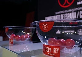 El sorteo de la primera ronda de la Copa del Rey se desarrolla hoy en Las Rozas