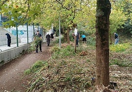Escribe Begoña: «El sábado unos vecinos de Altza limpiaron con sus herramientas y manos un parque que está entre el polideportivo y el colegio Harri Berri. Lleva años cerrado y estaba lleno de zarzas y ratas. Hicieron un trabajo que corresponde a las administraciones. Pero la tardanza de estos, y por seguridad para los niños que acceden a él, lo acometieron ellos. Gracias».