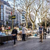 Una vendedora acude a una feria en San Sebastián y le roban una mochila con el dinero conseguido: «Ya lo doy por perdido todo»