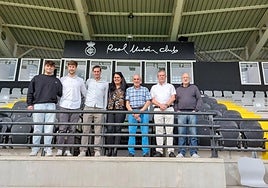Imanol Gómez, Alberto Mancebo, Igor Emery, Bárbara Duarte, Javier Mariño, Juanjo Mancebo y Ángel Pérez.