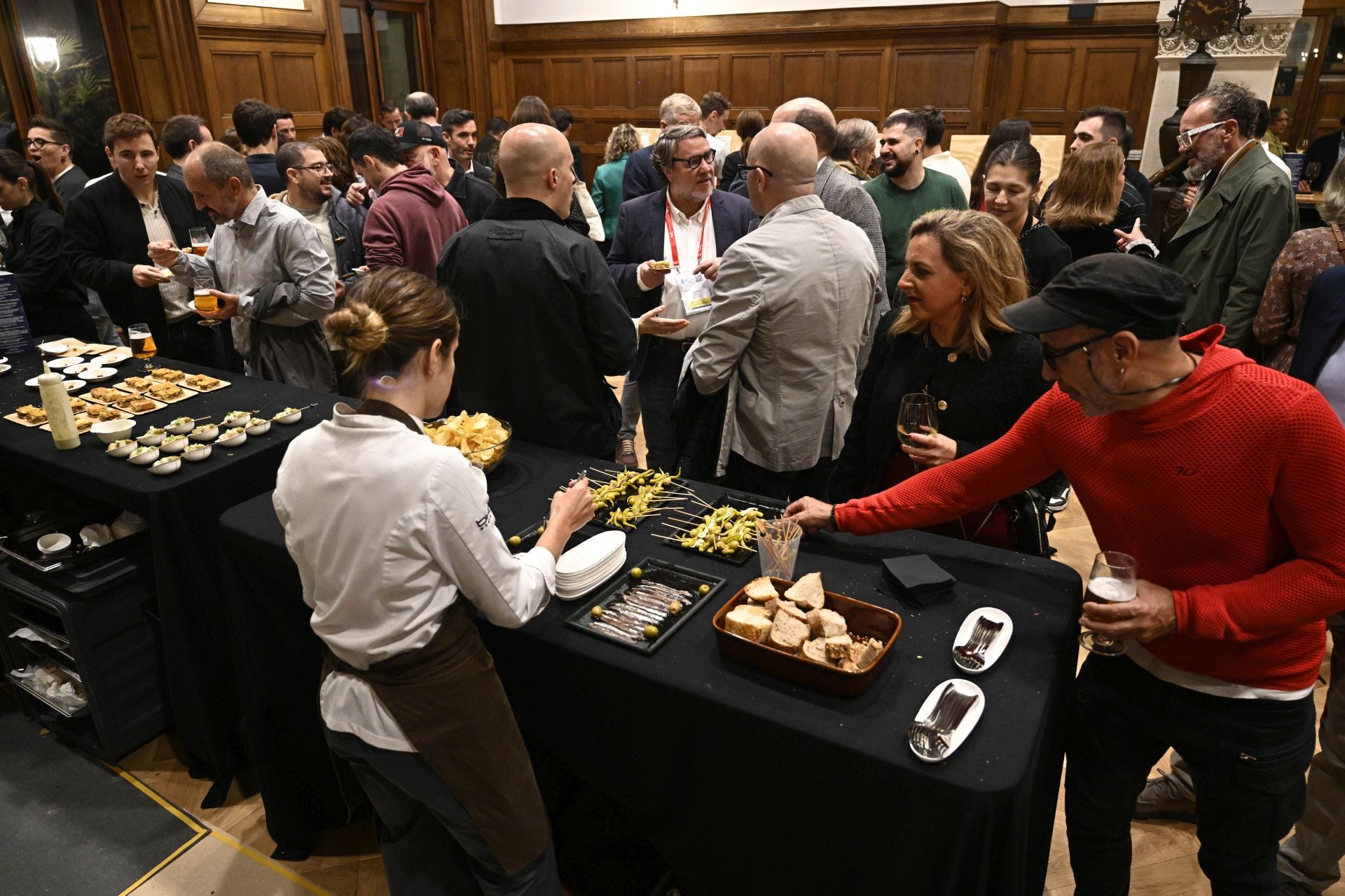 Cena de inauguración en el Palacio de Miramar
