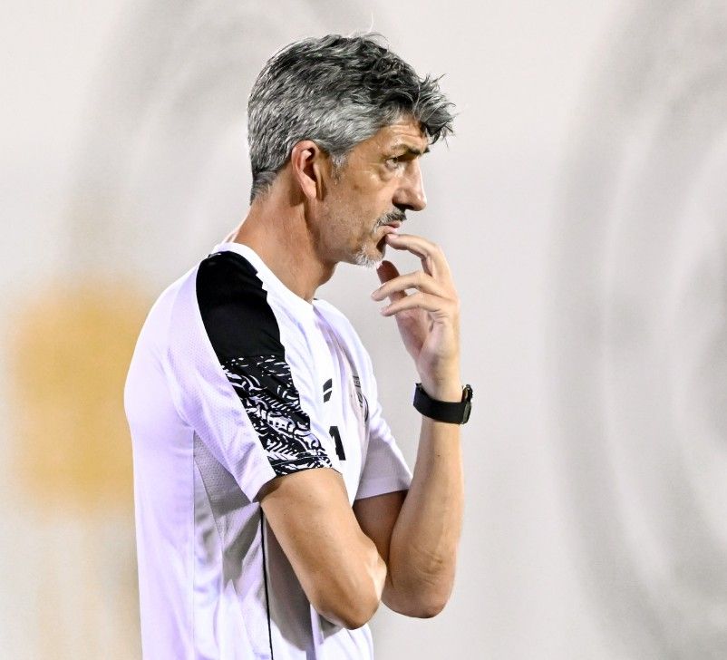 Imanol arrancó su periplo en Arabia Saudí con una perilla rompedora...que luego se afeitó