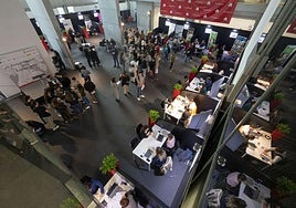 La feria de empleo de 2024 reunió a más de 850 personas.