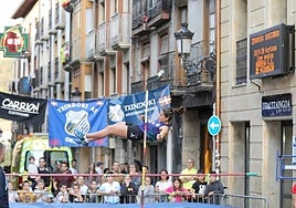 Los mejores saltadores de Euskadi participarán en la exhibición del sábado.
