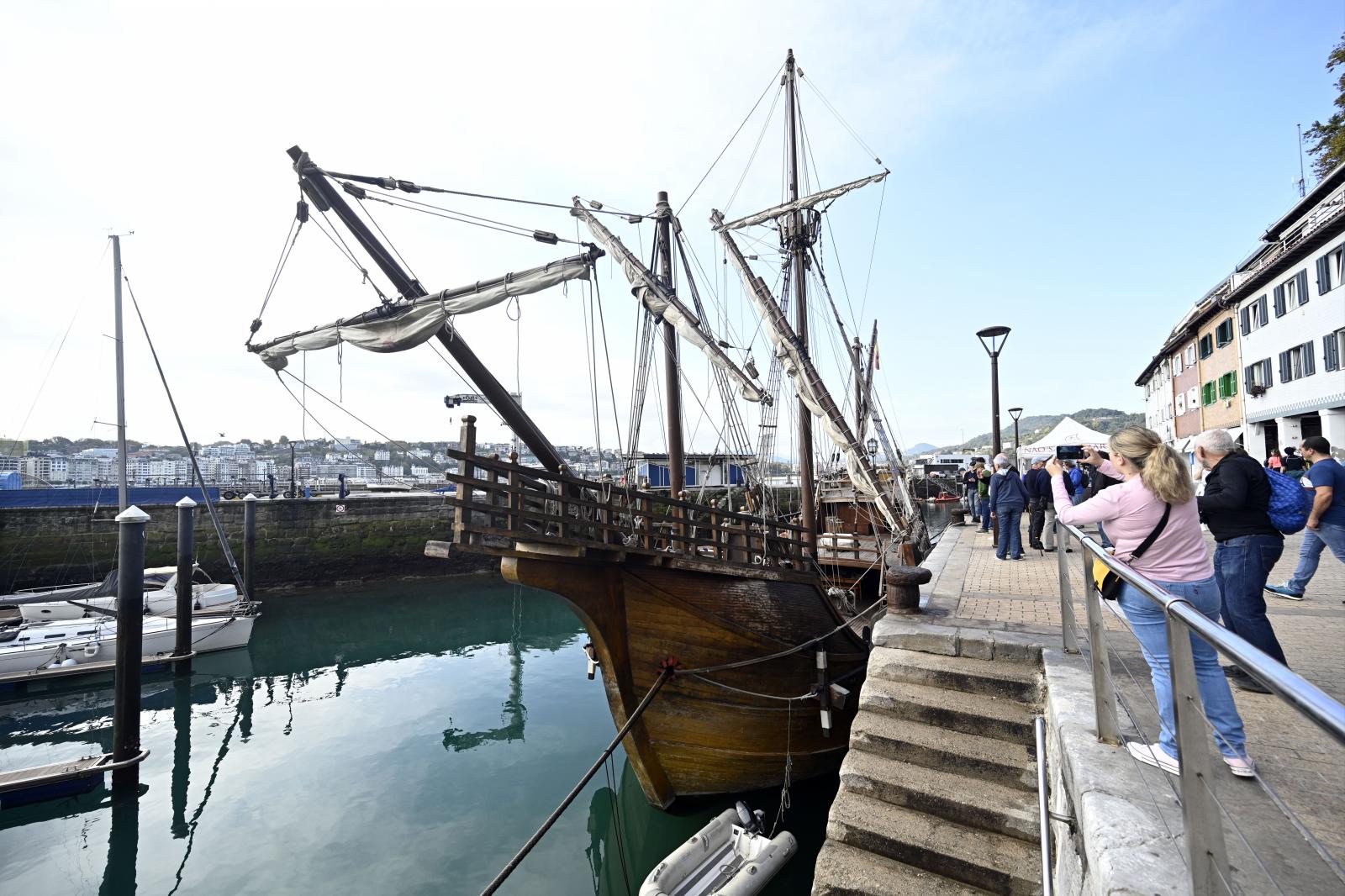 La Nao Santa María abre sus puertas al público