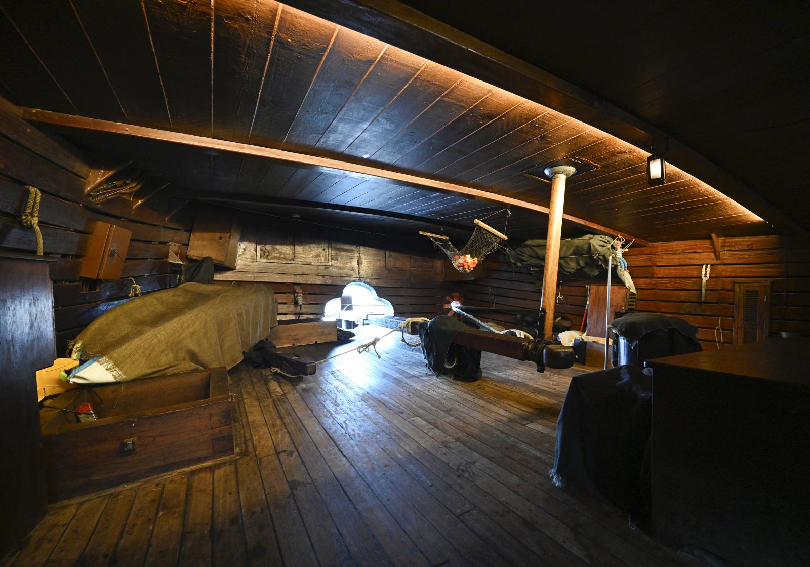 La Nao Santa María abre sus puertas al público