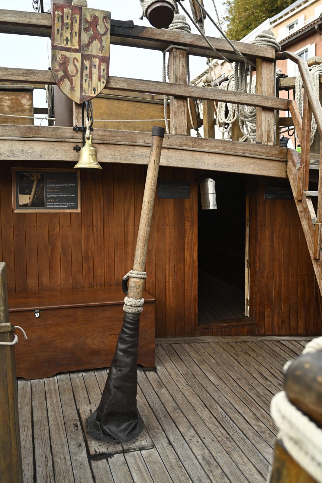 La Nao Santa María abre sus puertas al público