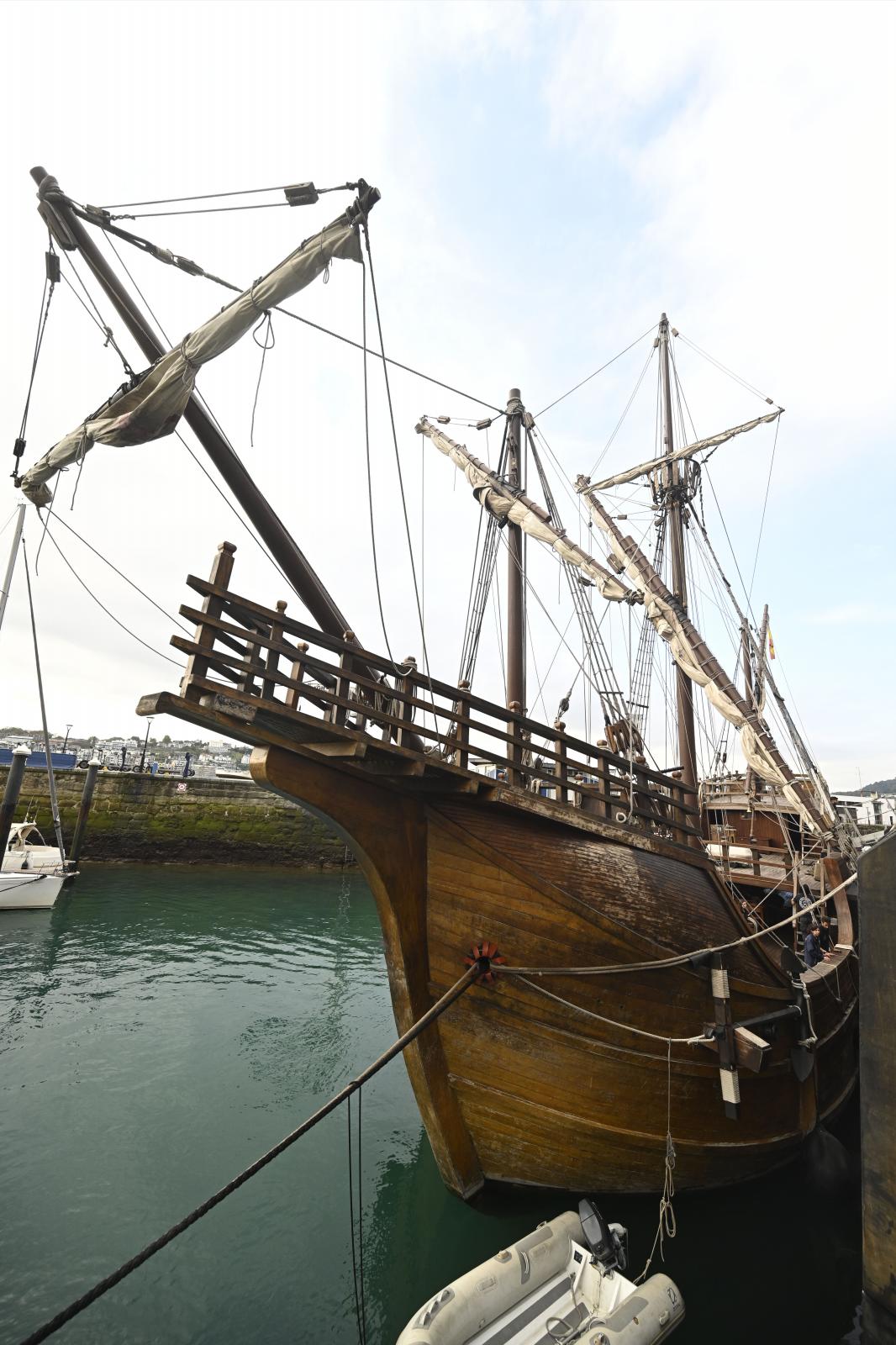 La Nao Santa María abre sus puertas al público