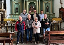 Larzabal, Hernández, Brion, Quintana, Treviño, Alvarez Yeregui, Etxarri y Telletxea.