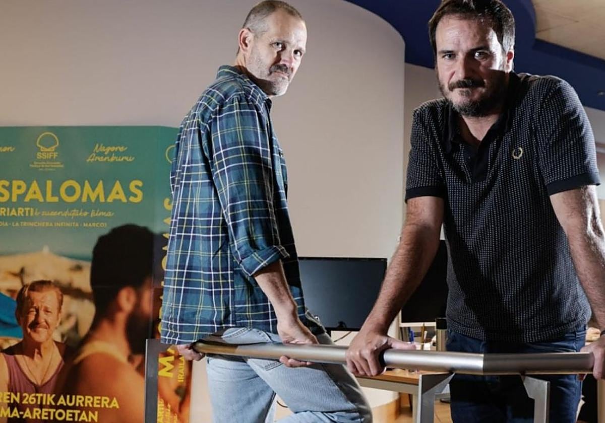 Aitor Arregi codirige con José Mari Goenaga 'Maspalomas', que está cosechando excelentes críticas.