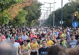 La Behobia, en su última edición.