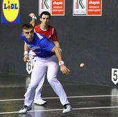 Jon Ander Peña volverá a medirse el sábado en el Bizkaia a Altuna III en la primera jornada de la liguilla de cuartos del Cuatro y Medio.