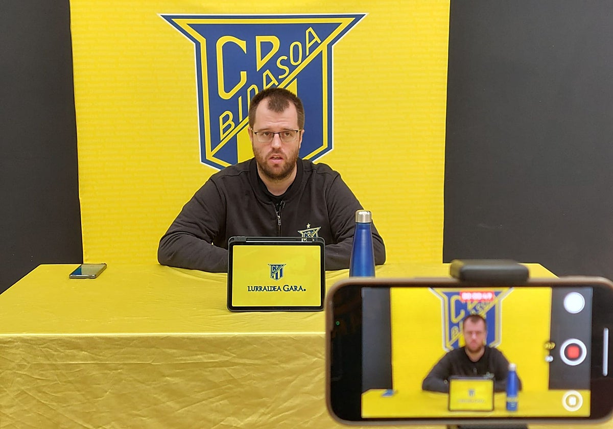 Alex Mozas ha analizado el partido de este viernes en rueda de prensa.