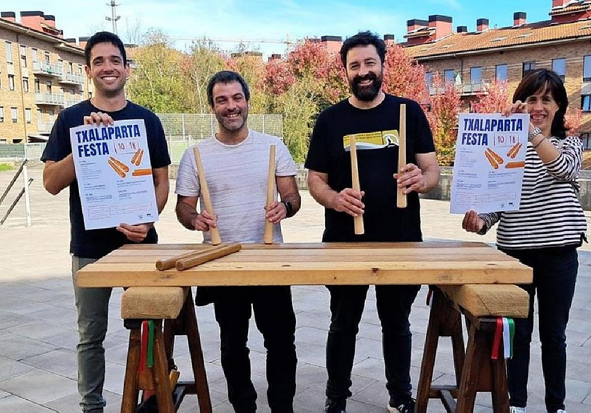 Txalaparta festaren aurkezpena.