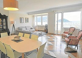 Vivienda de alquiler de corta duración en Miraconcha, Donostia.