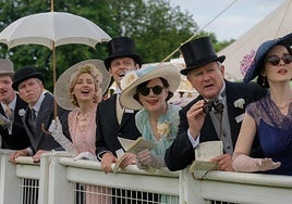 Una escena de la película con la que se despide 'Downton Abbey'.