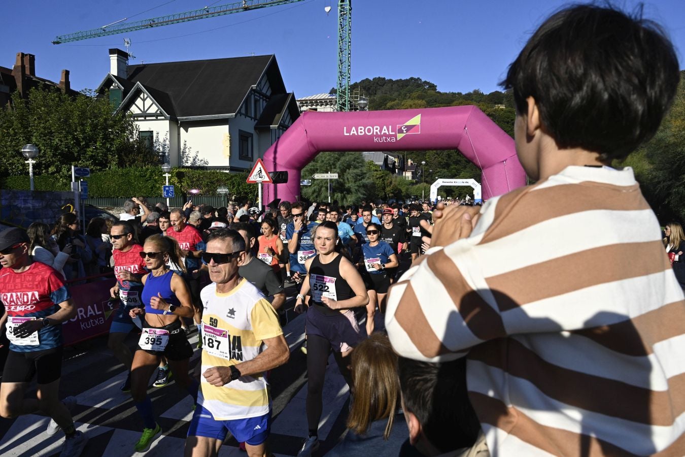 Sol y buen ambiente en el Cross 3 playas