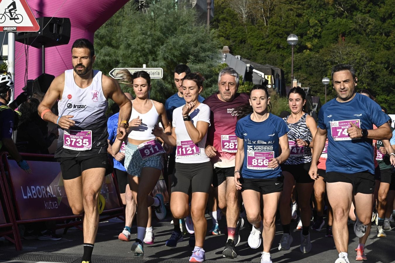 Sol y buen ambiente en el Cross 3 playas