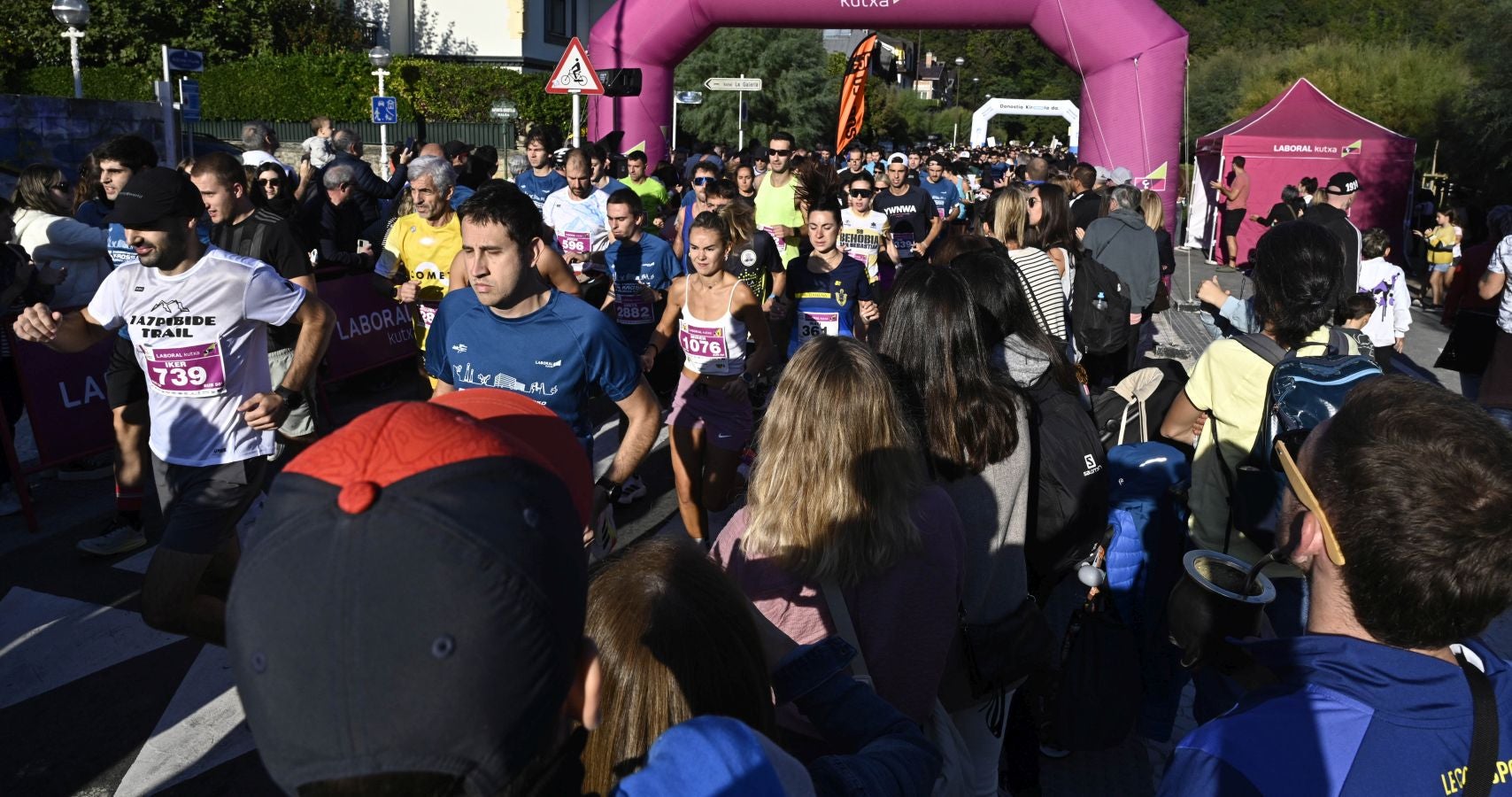 Sol y buen ambiente en el Cross 3 playas