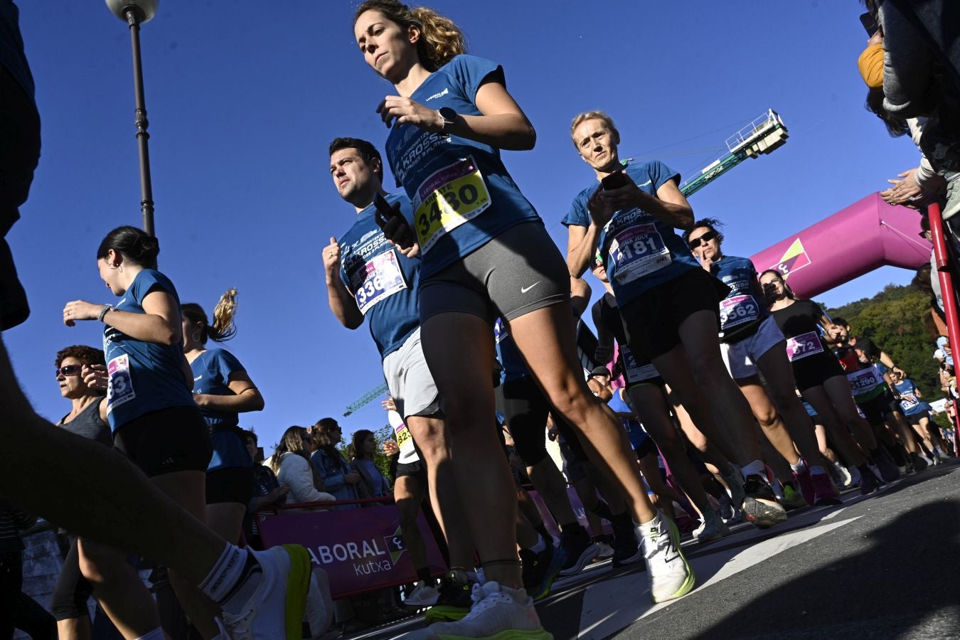 Sol y buen ambiente en el Cross 3 playas