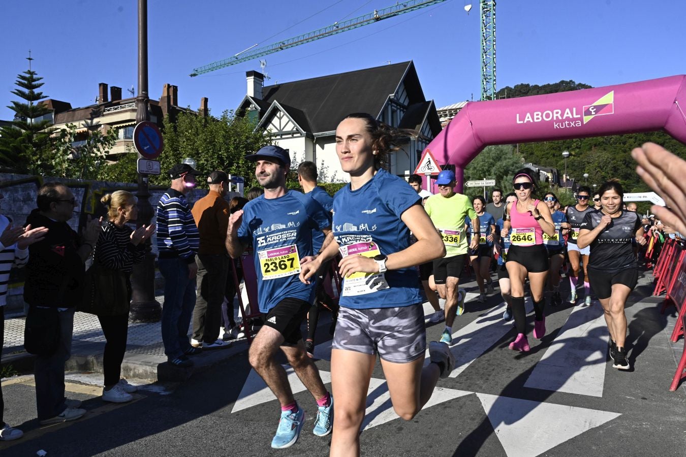 Sol y buen ambiente en el Cross 3 playas