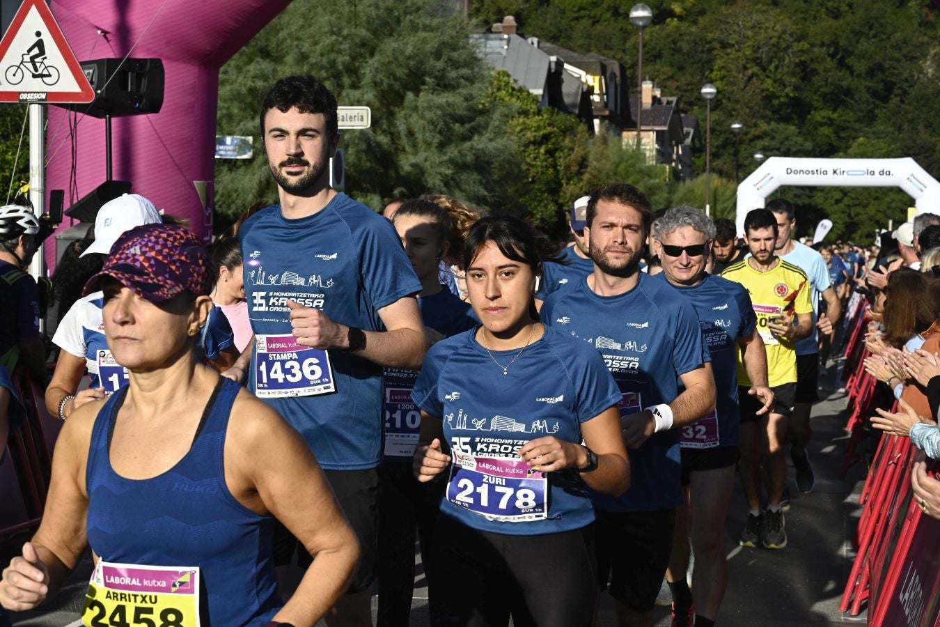 Sol y buen ambiente en el Cross 3 playas