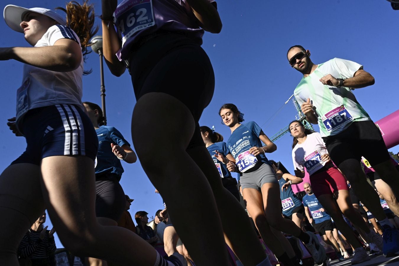 Sol y buen ambiente en el Cross 3 playas