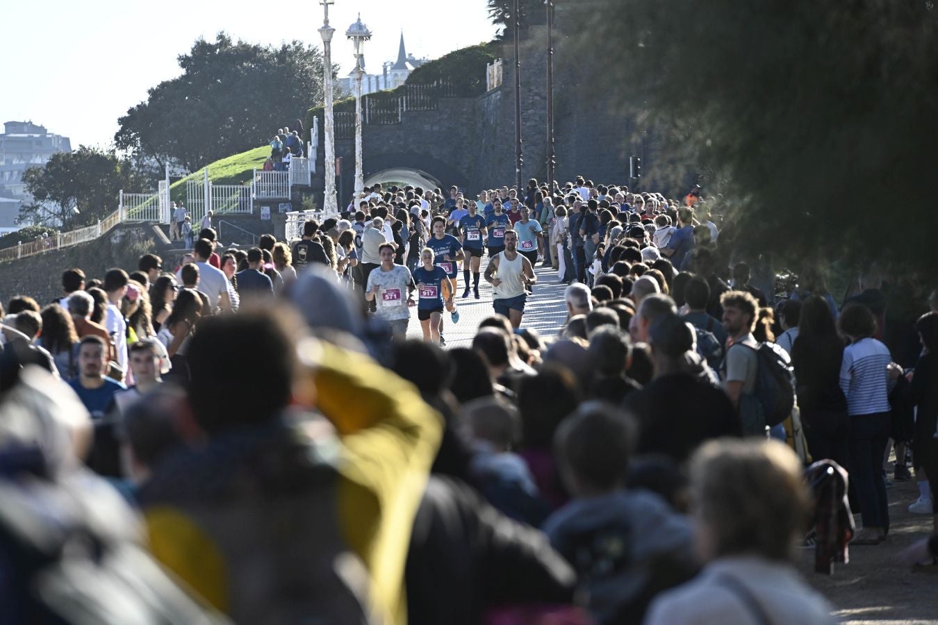 Sol y buen ambiente en el Cross 3 playas