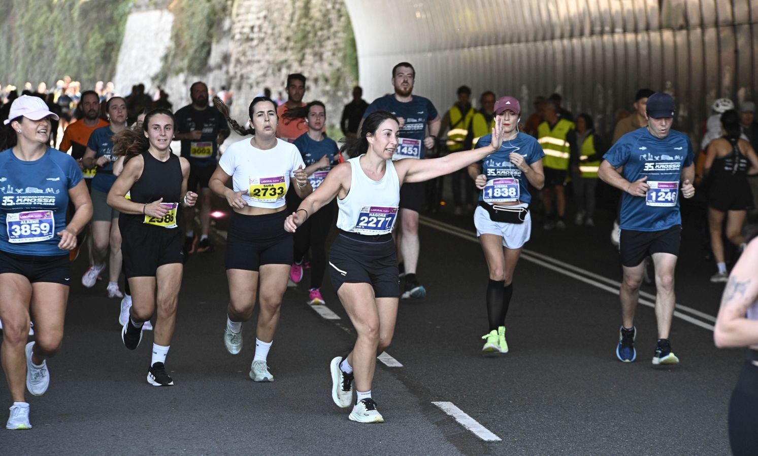 Sol y buen ambiente en el Cross 3 playas