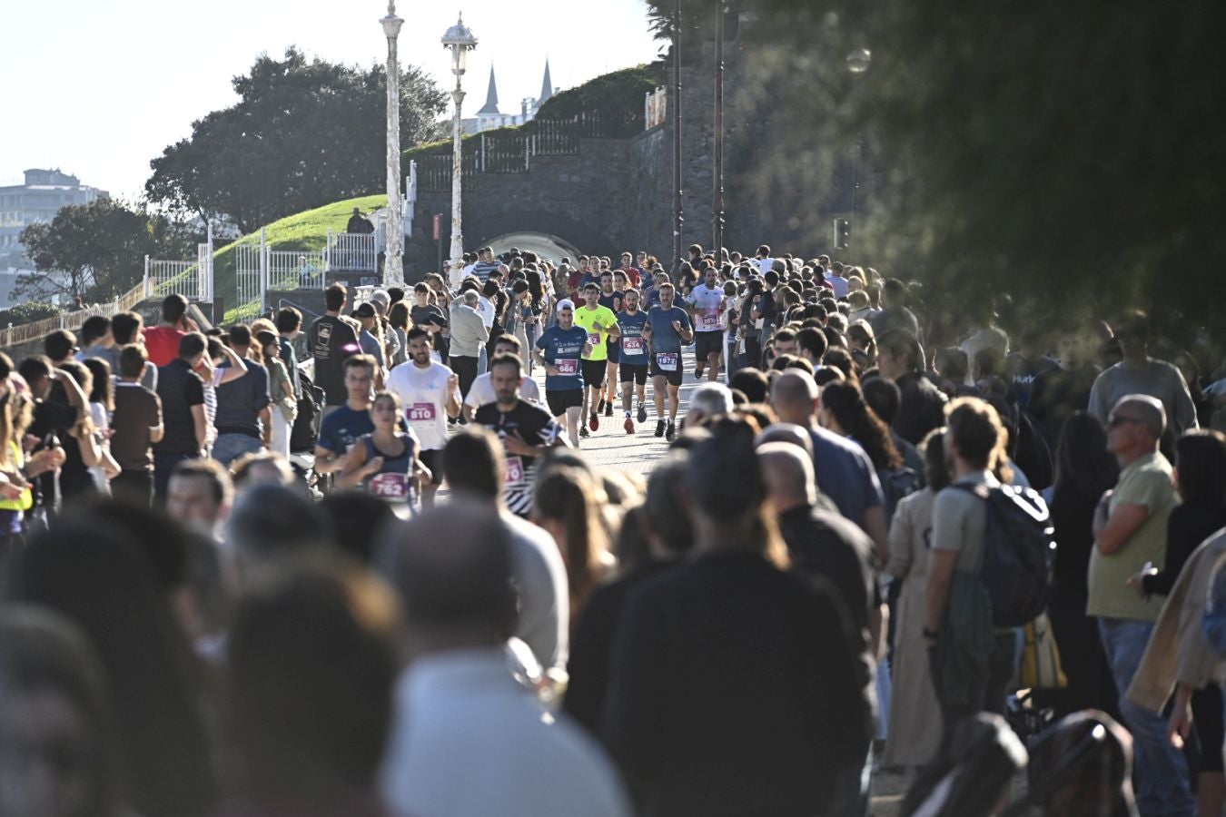 Sol y buen ambiente en el Cross 3 playas