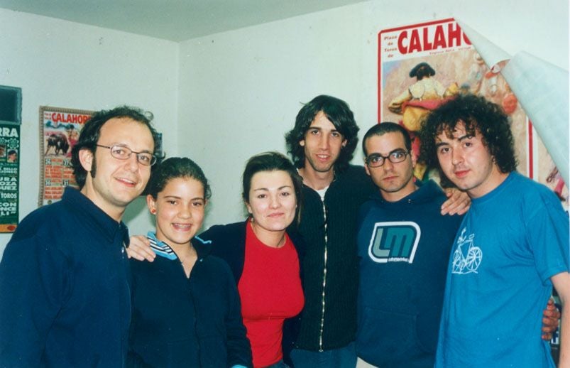 Los orígenes de La Oreja de Van Gogh, en imágenes