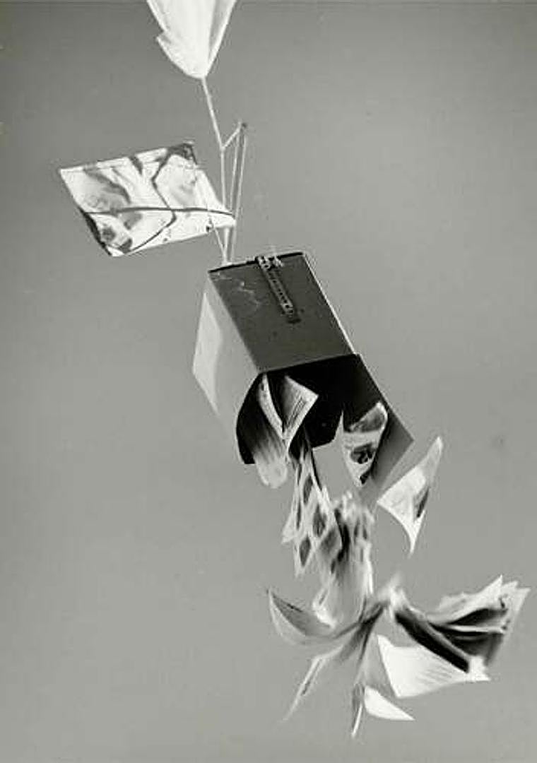 Imagen - Uno de los globos lanzados en la Operación Focus.