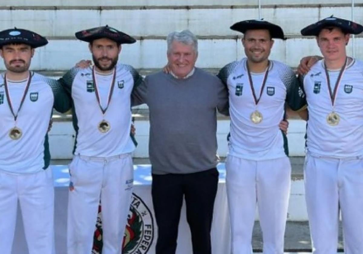 Iñaki Azkoitia, bote luzeko txapeldun