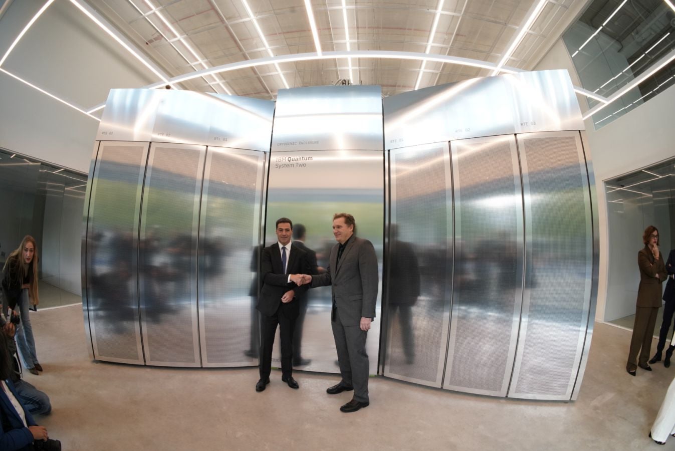Así ha sido la inauguración del Superordenador cuántico de IBM en San Sebastián